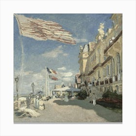 Hôtel Des Roches Noires Canvas Print