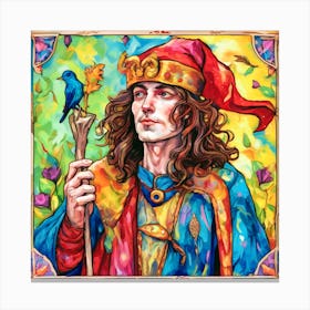 The Fool Tarot Canvas Print