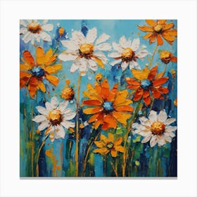 Daisies 8 Canvas Print