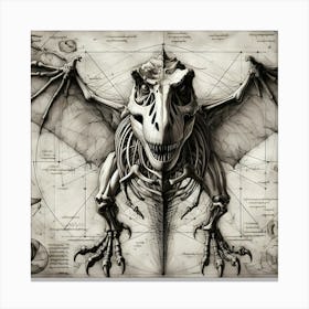 Dino Canvas Print