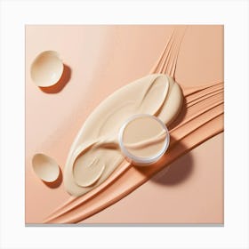 Peachy Skincare 3 Canvas Print