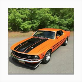 Ford Mustang Canvas Print