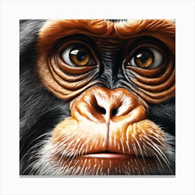 Chimpanzee 20 Canvas Print