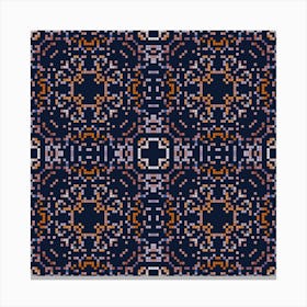 Pixel Pattern 6 Canvas Print