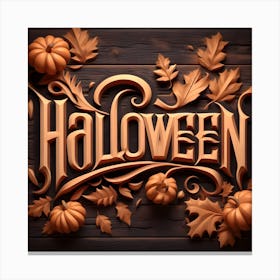 Halloween Pumpkins 2 Canvas Print