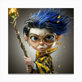 Modern Wizard Canvas Print