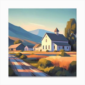 Country Road Canvas Print