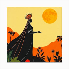 Egyptian Queen Canvas Print