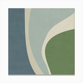 Minimalist Waves - Cl01 Canvas Print