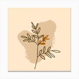 Earthy Nature Canvas Print