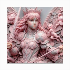 Pink Fairy 1 Canvas Print