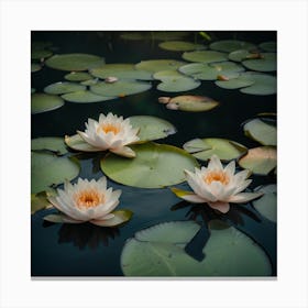 Water Lilies Canvas Print