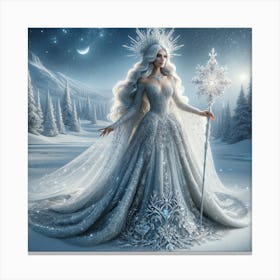 Snow Queen 3 Canvas Print