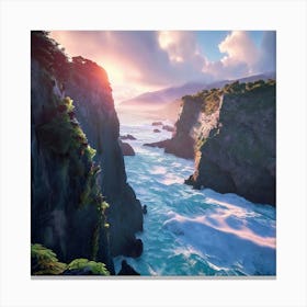 Punakaiki Pancake Rocks Canvas Print