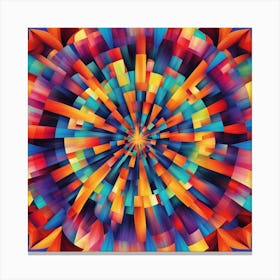 Abstract Colorful Background Canvas Print