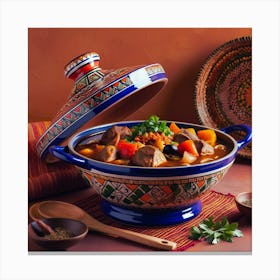 Moroccan Stew Canvas Print