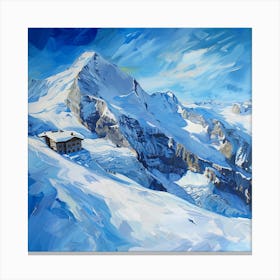 House On The Mountain Canvas Print