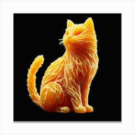 Orange Cat Canvas Print