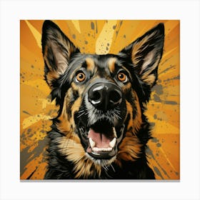 German Shepherd Dog 13 Canvas Print