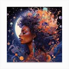 Afrofuturism 75 Canvas Print