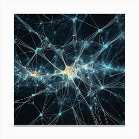 Neural Network 2 Canvas Print