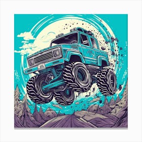 Monster Truck 1 Canvas Print