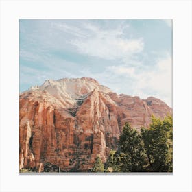 Warm Desert Mountain Canvas Print