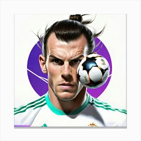 Real Madrid Soccer Player Canvas Print