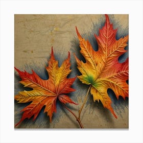 Autumn Leaves 16 Canvas Print