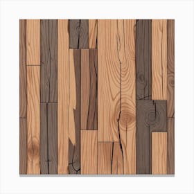 Wood Planks 45 Canvas Print