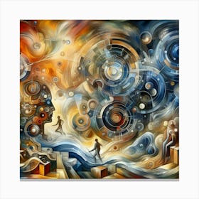 Abstract Painting 3 Canvas Print