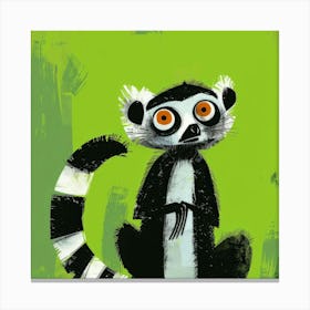 Lemur 8 Canvas Print