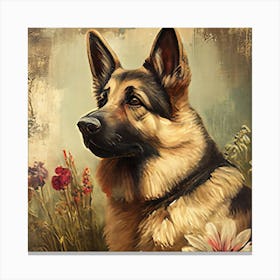 German Shepherd Canvas Print