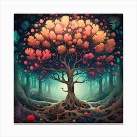 Tree Of Life 6 Canvas Print