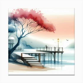 Watercolor Painting 15 Canvas Print