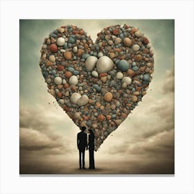 Heart Of Stone Canvas Print