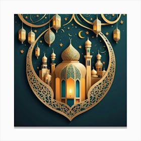 Albedobase Xl Ramadan Decoration 0 Stampe su tela