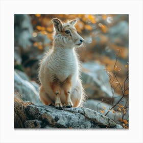 Elk In Autumn Canvas Print