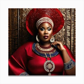 African Woman 6 Canvas Print