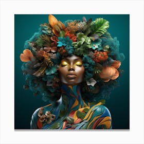 Afrofuturism 65 Canvas Print