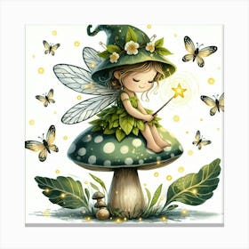 Illustration Fairy 2 Canvas Print