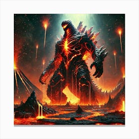 Pyroclastic Colossus 2 Canvas Print