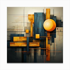 Abstract Abstract Painting Canvas Print