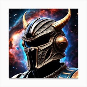 Space Scout Helmet Canvas Print