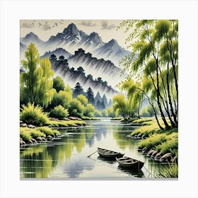 Chinese Art 171 Canvas Print