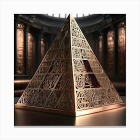 The Pascal Triangle 3 Canvas Print