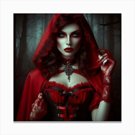 Red Riding Hood Canvas Print