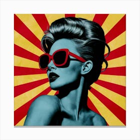 Sexy Lady Canvas Print