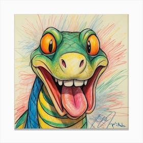 Lizard 30 Canvas Print