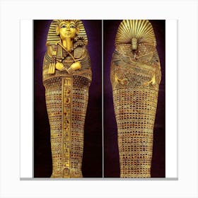 Egyptian Mummies 7 Canvas Print